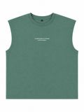 Cut Off- Green "Western Oasis"