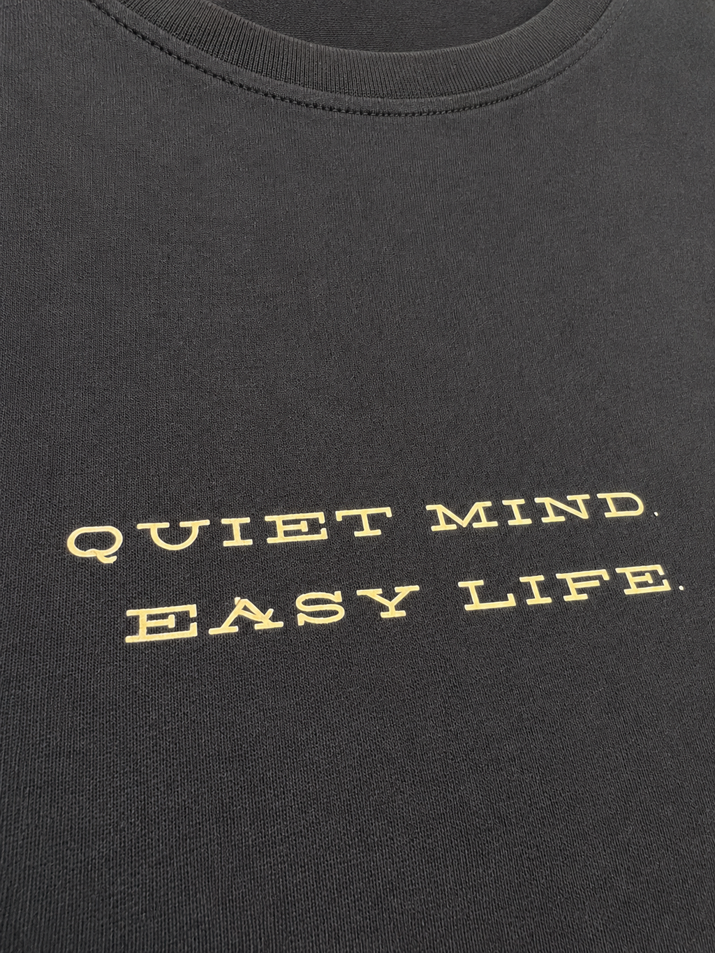 Cut Off- Black "Quiet Mind"