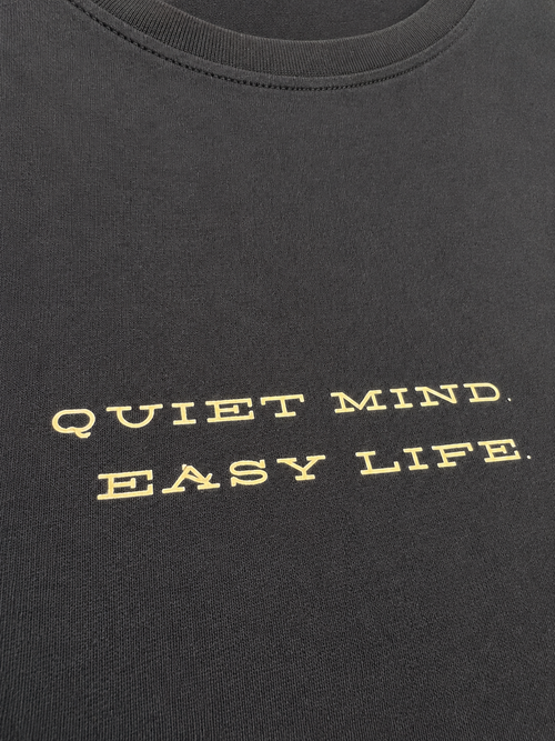 Cut Off- Black "Quiet Mind"